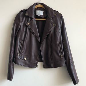 Lucky Brand faux leather jacket